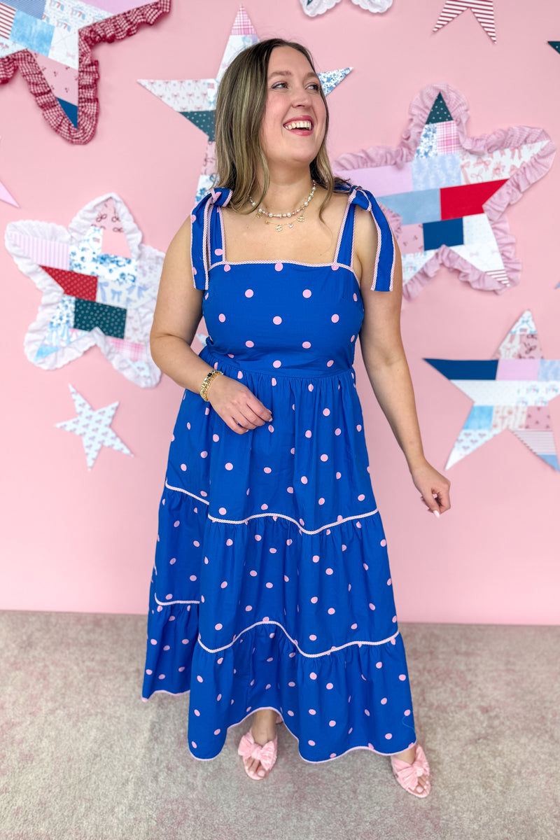 blue and pink plus size dress Unique Vintage Plus Size Pastel Purple & Blue Stripe Sleeveless Button Swing Dress