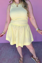 Load image into Gallery viewer, Sutton Skirt- Butter Yellow