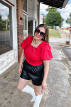 Load image into Gallery viewer, BuddyLove Tandy Puff Sleeve Top