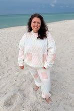 Load image into Gallery viewer, Quilted Pastel Sweatshirt
