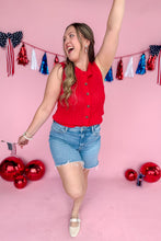 Load image into Gallery viewer, Edith Knit Sleeveless Cardigan