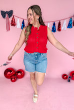 Load image into Gallery viewer, Edith Knit Sleeveless Cardigan