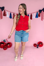 Load image into Gallery viewer, Edith Knit Sleeveless Cardigan