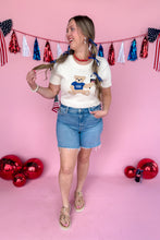 Load image into Gallery viewer, Raise Your Flag Cropped Tee