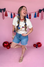 Load image into Gallery viewer, Raise Your Flag Cropped Tee