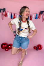Load image into Gallery viewer, Raise Your Flag Cropped Tee