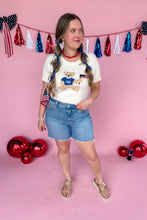Load image into Gallery viewer, Raise Your Flag Cropped Tee