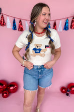 Load image into Gallery viewer, Raise Your Flag Cropped Tee