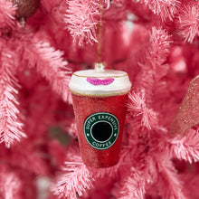 Load image into Gallery viewer, Red Expensive Coffee Ornament