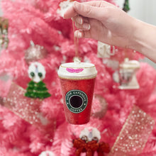 Load image into Gallery viewer, Red Expensive Coffee Ornament