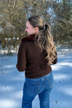 Load image into Gallery viewer, Faux Fur Collar Cardigan
