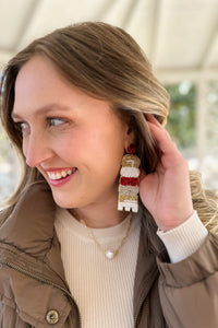 Gobble Beaded Earrings