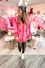 Load image into Gallery viewer, BuddyLove Varsity Cardigan Dress
