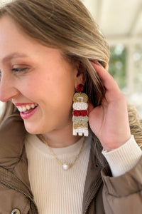 Gobble Beaded Earrings