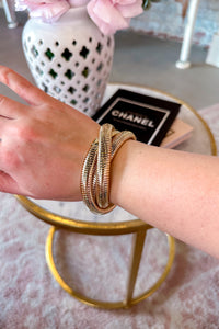 Interlocked Bracelet Stack