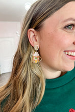 Load image into Gallery viewer, Gingerbread Home Earrings
