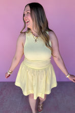 Load image into Gallery viewer, Sutton Ribbed Tank- Butter Yellow
