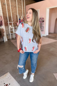 Queen of Sparkles Diet Coke Can Tee