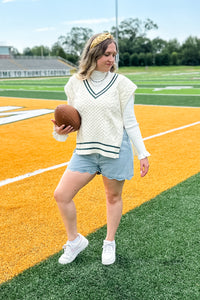 Varsity Sweater Vest