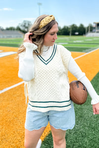 Varsity Sweater Vest