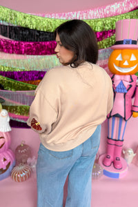Glitzy Pumpkin Sweatshirt
