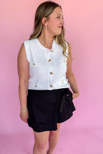 Load image into Gallery viewer, Elie Sleeveless Cardigan

