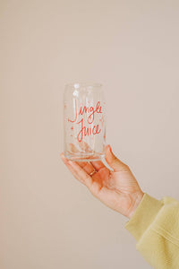 Jingle Juice Glass Cup