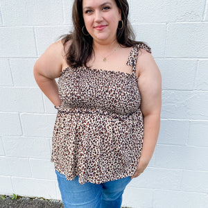 Julie Smocked Tank