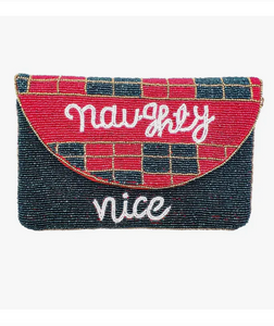 Naughty/Nice Clutch