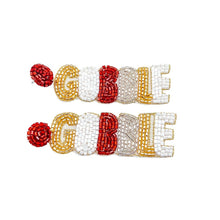 Load image into Gallery viewer, Gobble Beaded Earrings
